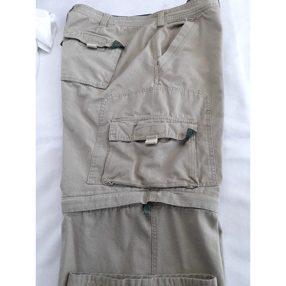 All Terrain Mens Kanki Convertible Cargo Pants 44 X38 Hiking Zip Off Leg Outdoor - Picture 2 of 12